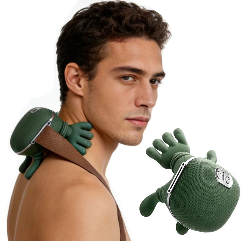Unkinks Neck & Shoulder Massager